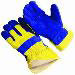 Cowhide split leather glove