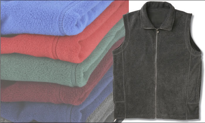 polyfleece jacket&vest