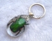 image of Plastic Craft - Resinic Bug Key Ring(green beetle )