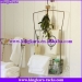 image of Wire Rack - KingKara Iron Towel Hanging Rack, Bathroom Holders