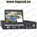 H.264 8CH realtime stand alone DVR with 7"monitor