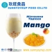 Frozen Microwave Mango Flavor Tapioca Pearl - Result of Mango Juice Concentrate