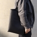 Large Leather Tote - Result of Hardware