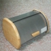 Stainless steel wooden side bread box - Result of Brushes