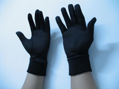 silk gloves