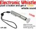 SINGLE TONE METAL ELECTRONIC WHISTLE - Result of LR44