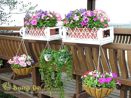 Sobig aluminum D.I.Y multipurpose flower rack