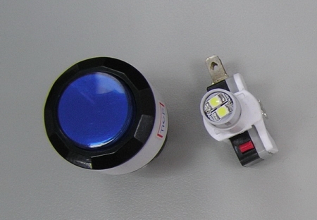 Push Button T5mm / T10mm Wedge LED