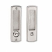 image of Sliding Door System - Satin stainless steel zinc alloy sliding locks