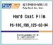 Hard coating FilmPS-100_125_188-S3-04 - Result of Cyanoacrylate Adhesive