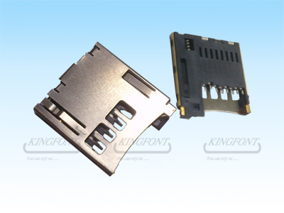 Micro SD (Trans Flash) Card Connector Push Push Ty