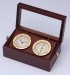 image of Weather Station - Luxury Clock and Barometer in Wooden Box