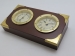 image of Weather Station - Desk Clock and Thermometer with Corners