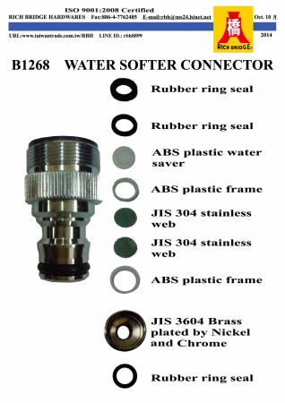 WATER SOFTER CONNECTOR