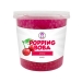 Cherry Popping Boba - Result of juice