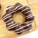 Chocolate Donut Mix - Result of Purple Rice Nut Powder