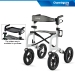 image of Medical Trolley - Aired tires rollator