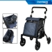 Compact Shopping Rollator - Result of cabon Rollator
