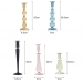 Custom Pattern Hand Blown Colored Glass Tall Candl - Result of LED Home Lighting