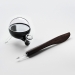 Plume Dip Pen & Round Inkwell - Result of customized logo pen