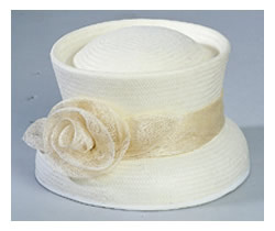 Toyo Paper Hat With Sinamay TG81182