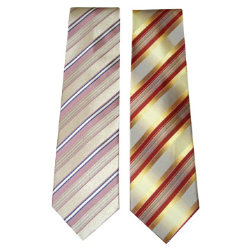 Yarn-Dyed Polyester Neckties