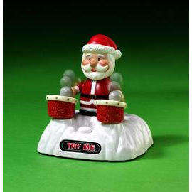 Drumming Santa