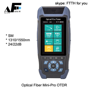 Awire Optical Fiber OTDR 1310/1550nm for FTTH