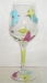 hand painted glass cups / Wine cup - Result of Decor Vases