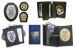 Leather Badge Holder Wallet/ ID Card Holder - Result of badge lanyard