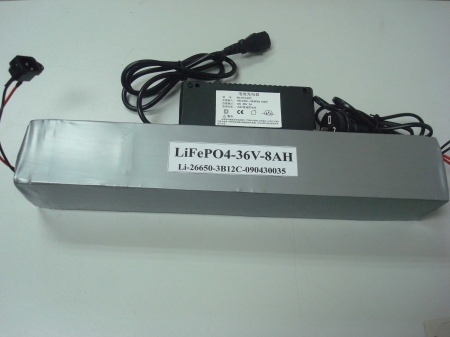 LiFePO4 36V8Ah battery