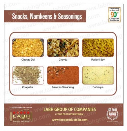Sell best quality of Seasonings, Snacks & Namkees.