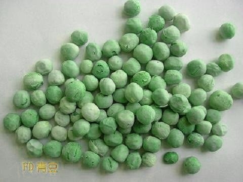 Freeze dried green pea