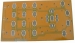 electronic pcb - Result of silk