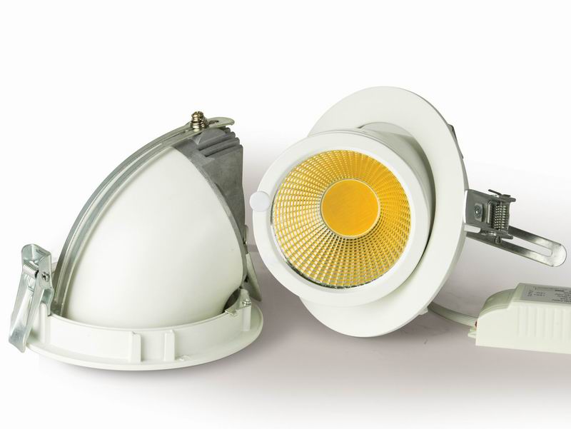 gimbal downlight 26W 360 degree rotatable COB LED 