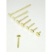 Brass Paper Fasteners - Result of fashion jewelry