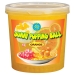 Popping Boba Orange - Result of fruit juice