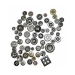 4 Hole Metal Buttons