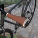 image of Bike Grip Tape - Leather Bike Handle Grips