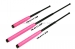 image of Personal Protection,Self Defense - Pink Rubber Handle Baton (Truncheon)
