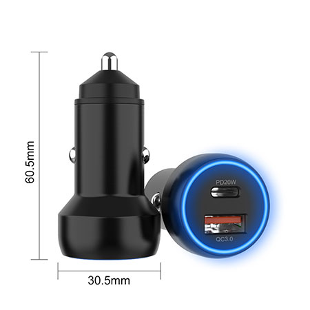 Double USB Adapter For Car