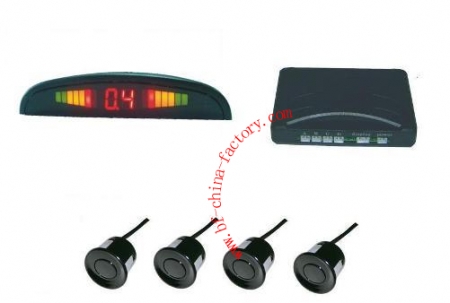 Car Parking Sensor System with LED Display