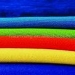 image of Wool Fabric - colorful felt