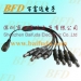 1/8 splitter power cord DC connector - Result of dc converter