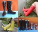 New Fashion Rubber Rain Boots, Rubber Boots, Women - Result of Horse Knee Boots