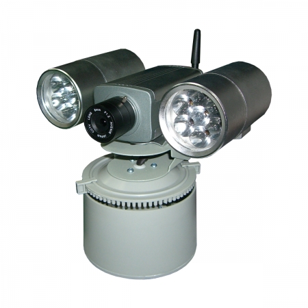 IP Camera with built-in GSM alarm and searchlight