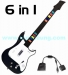 PS2/PS3/Wii 6 IN 1 WIRELESS GUITAR