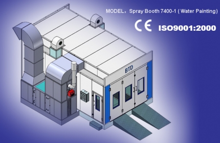 Spray booth BTD 7400-1