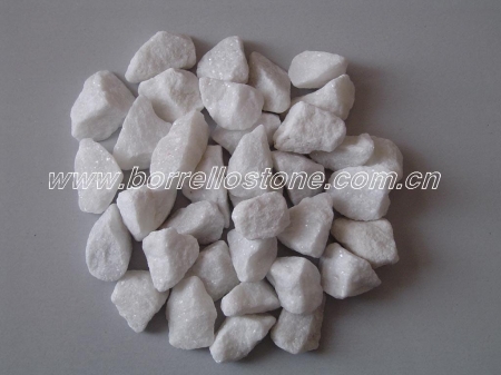 pure white gravel, pure white chippings
