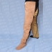 Fencing Sheepskin Thigh-protector - Result of titanium protector
